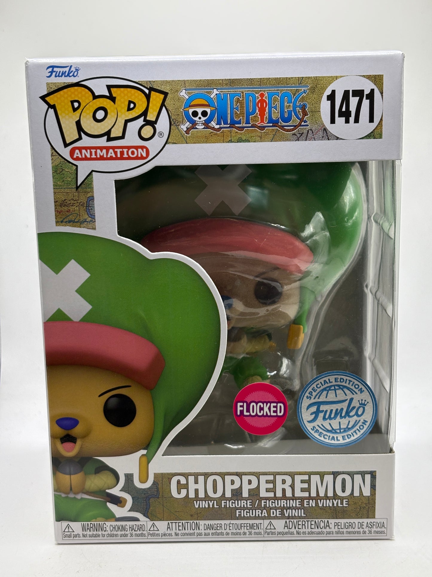 Funko POP! Animation One Piece #1471 Chopperemon Flocked Special Edition