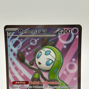 Pokemon TCG Black Bolt - Meloetta EX 159/086 Full Art Rare NM FRENLY BRICKS - Open 7 Days
