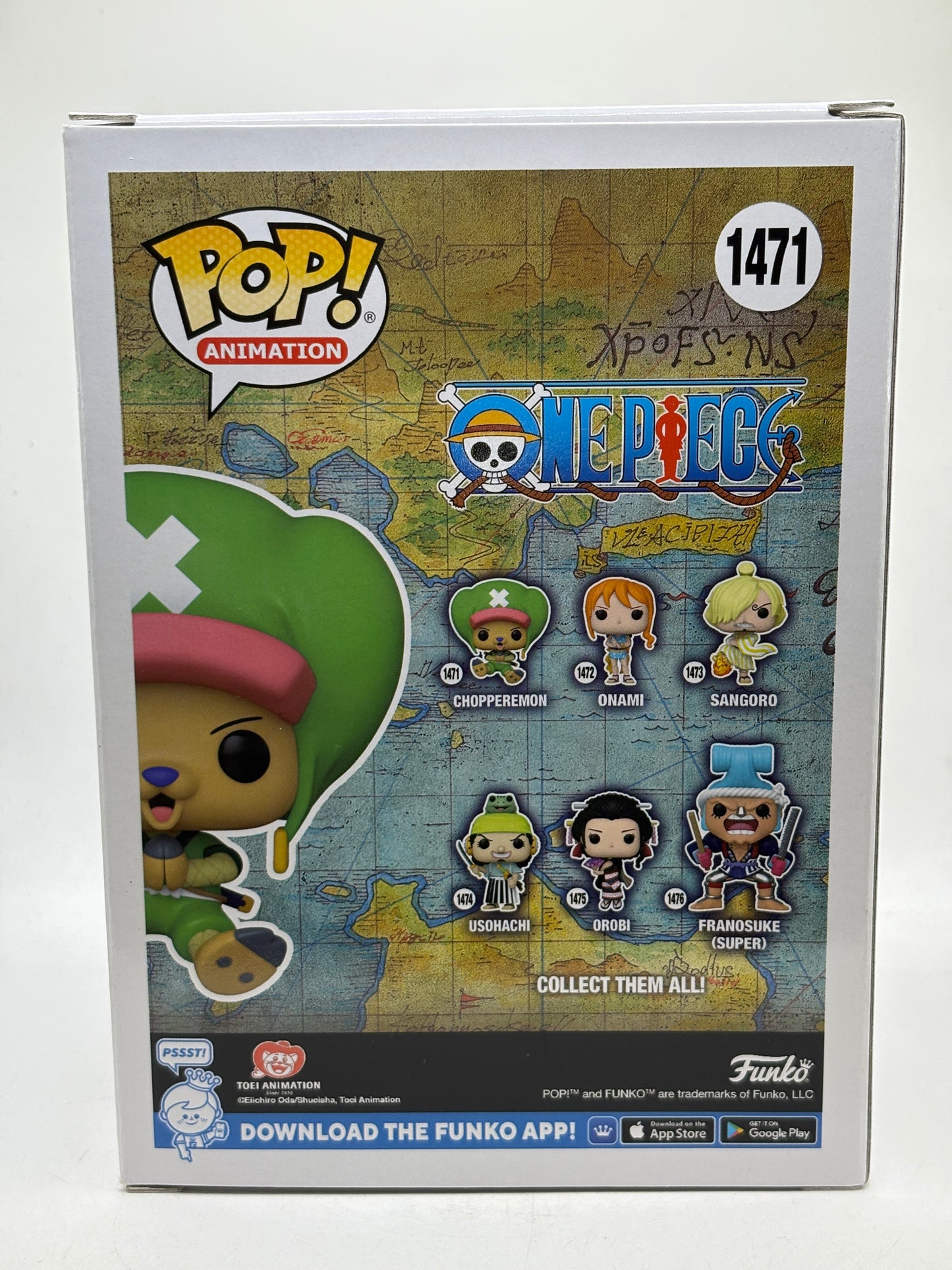 Funko POP! Animation One Piece #1471 Chopperemon Flocked Special Edition