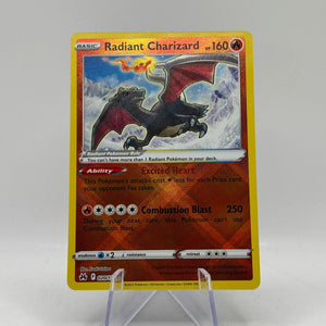 Pokemon TCG Sword & Shield Crown Zenith - Radiant Charizard 020/159 Rare Holo NM (1) FRENLY BRICKS - Open 7 Days