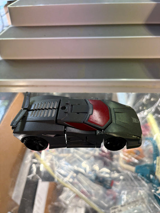 Transformers Decepticon Action Figure Grey / Red Car FRENLY BRICKS - Open 7 Days