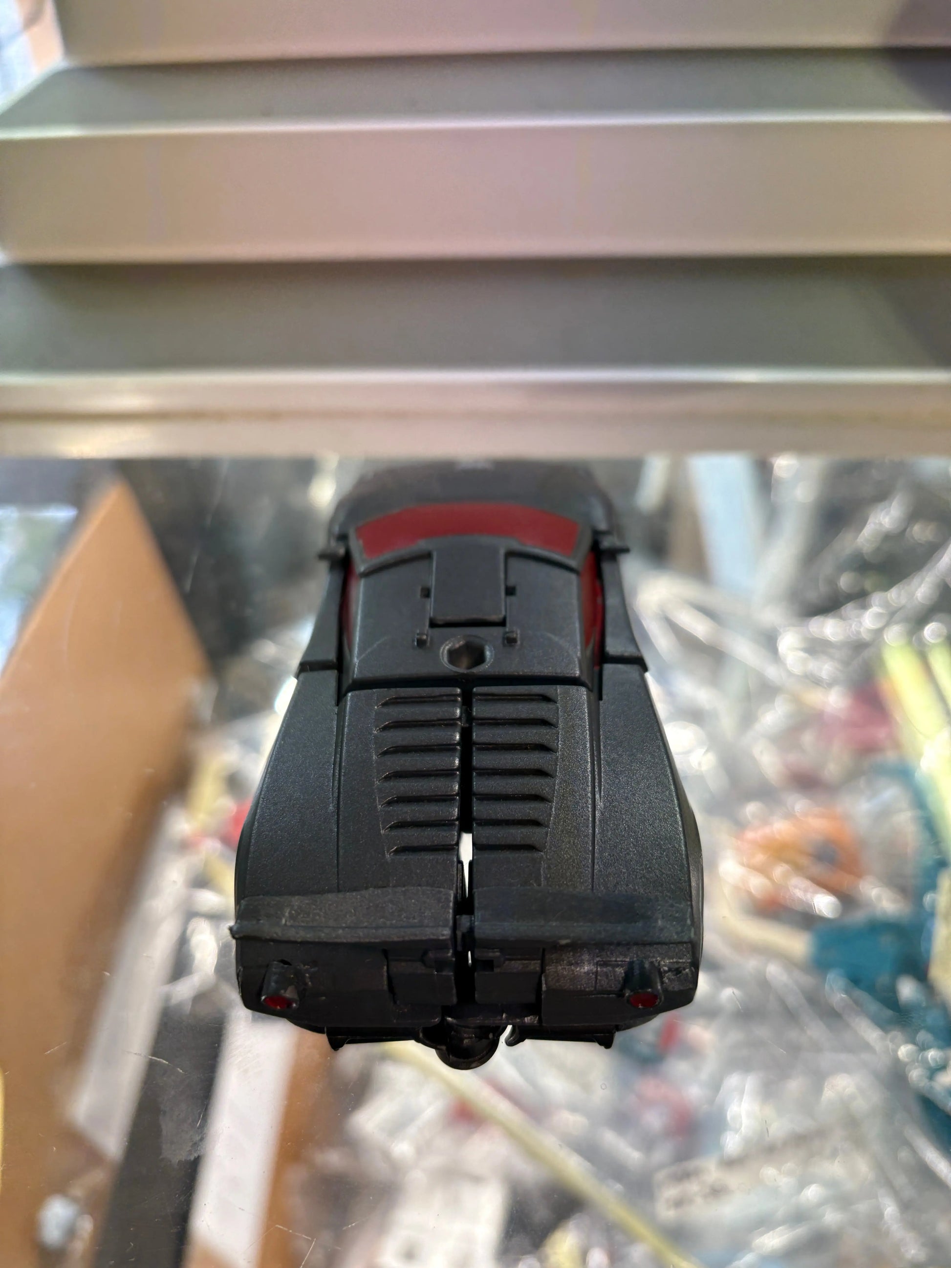 Transformers Decepticon Action Figure Grey / Red Car FRENLY BRICKS - Open 7 Days