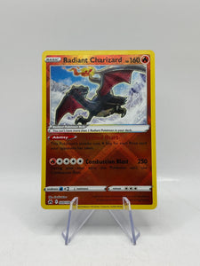 Pokemon TCG Sword & Shield Crown Zenith - Radiant Charizard 020/159 Rare Holo NM (2)