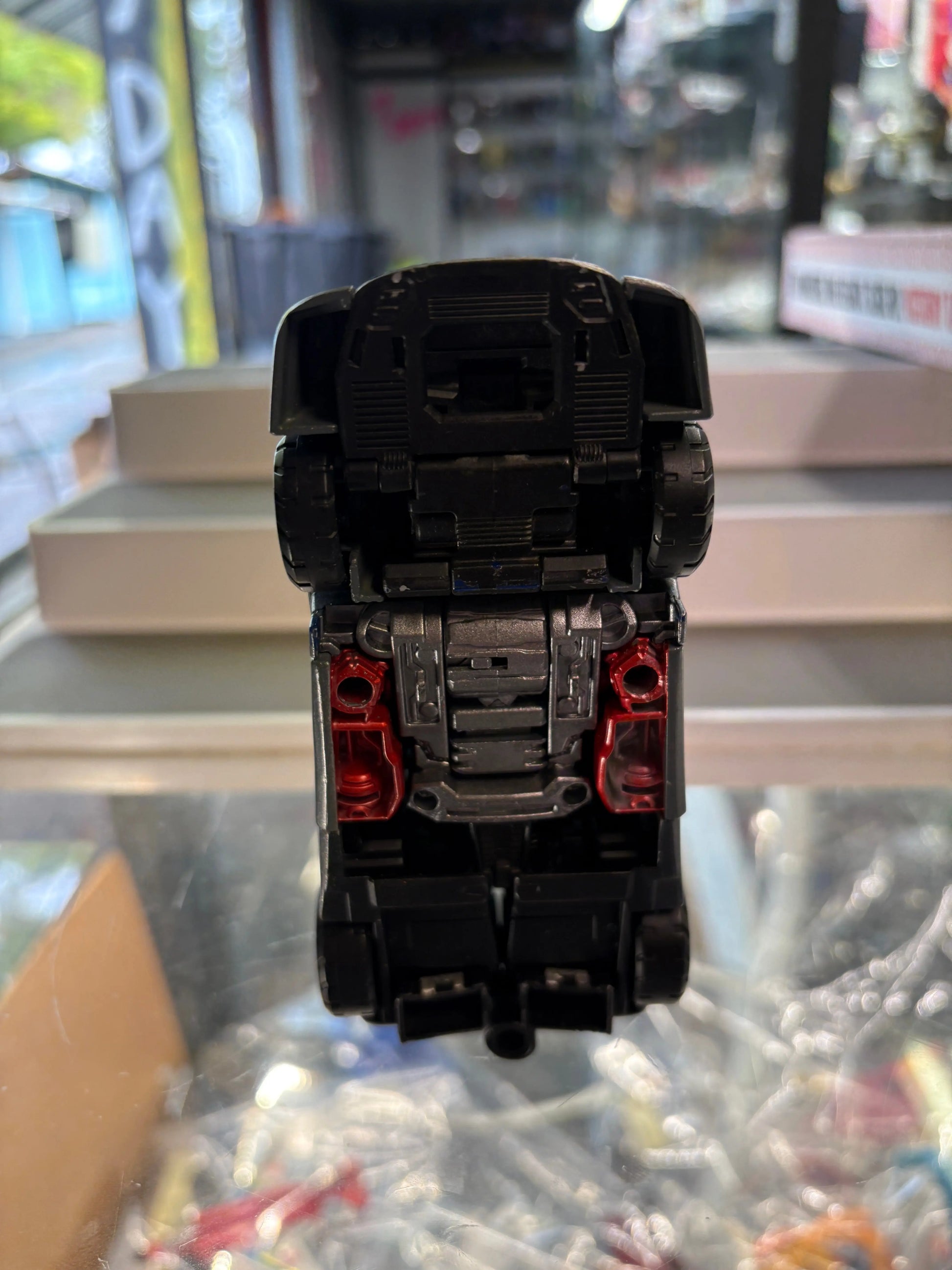 Transformers Decepticon Action Figure Grey / Red Car FRENLY BRICKS - Open 7 Days