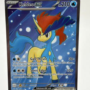 Pokemon TCG White Flare - Keldeo EX 159/086 Full Art Rare NM FRENLY BRICKS - Open 7 Days