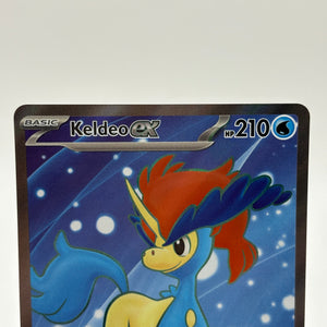 Pokemon TCG White Flare - Keldeo EX 159/086 Full Art Rare NM FRENLY BRICKS - Open 7 Days