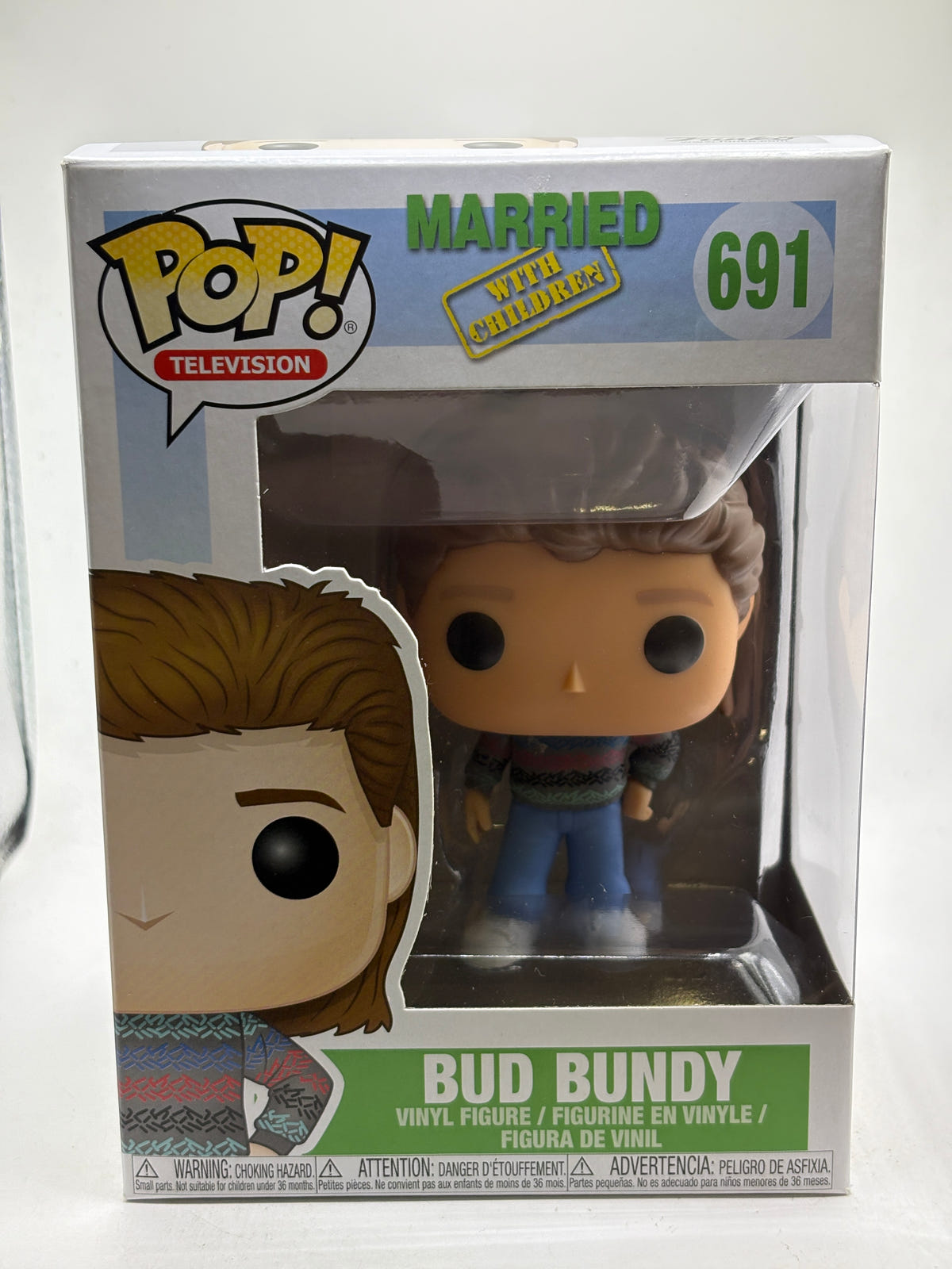 Funko POP! Television Married with Children #691 Bud Bundy Vinyl Figure image 1