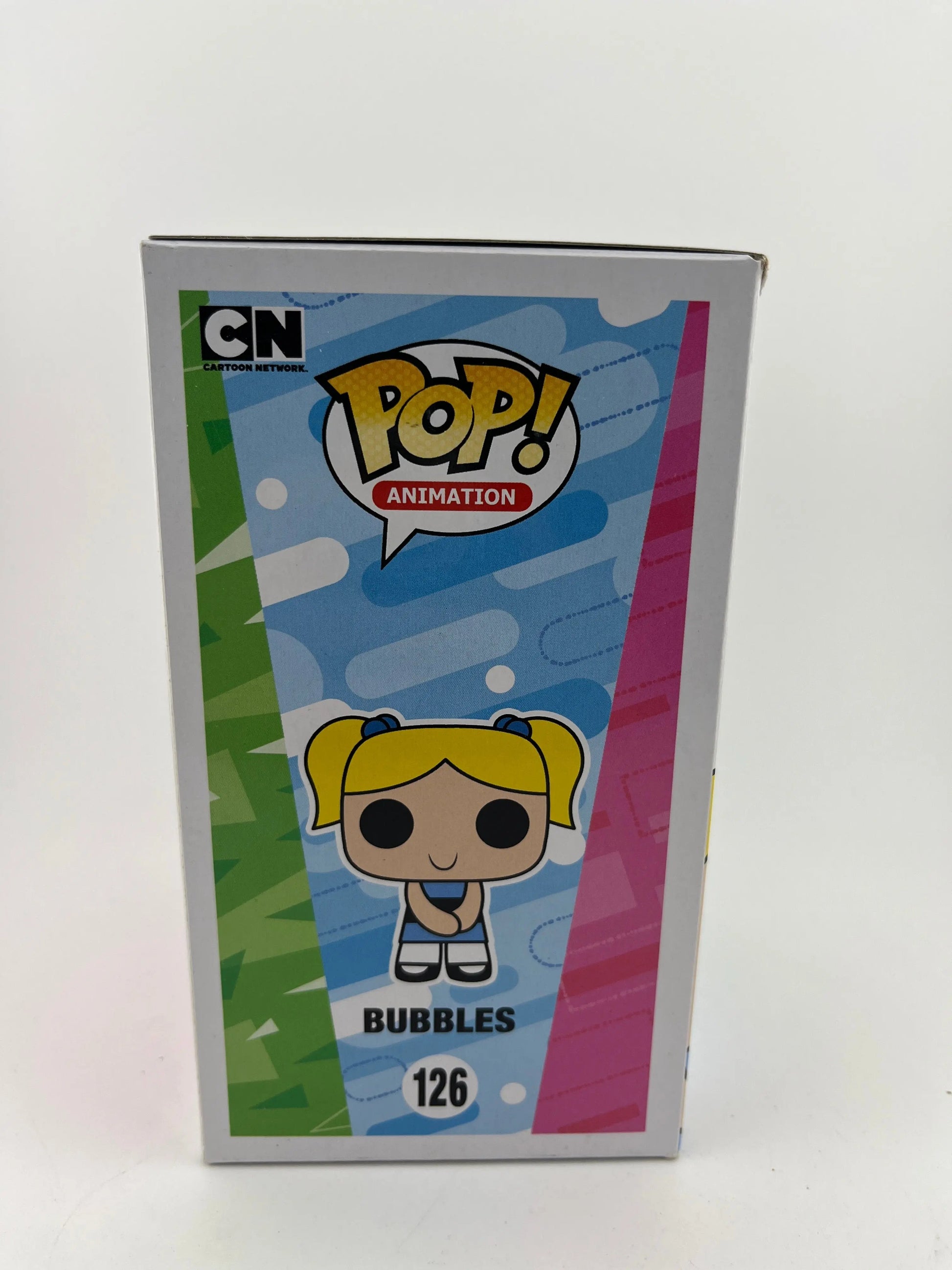 Funko POP Animation The Powerpuff Girls Bubbles #126 2016 Summer Convention Excl FRENLY BRICKS - Open 7 Days