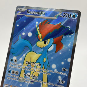 Pokemon TCG White Flare - Keldeo EX 159/086 Full Art Rare NM FRENLY BRICKS - Open 7 Days