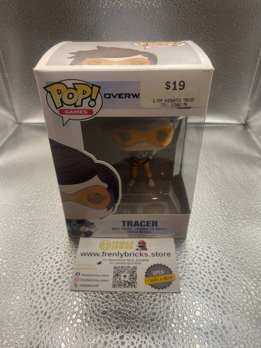 Funko Pop! Games Overwatch #92 Tracer FRENLY BRICKS - Open 7 Days