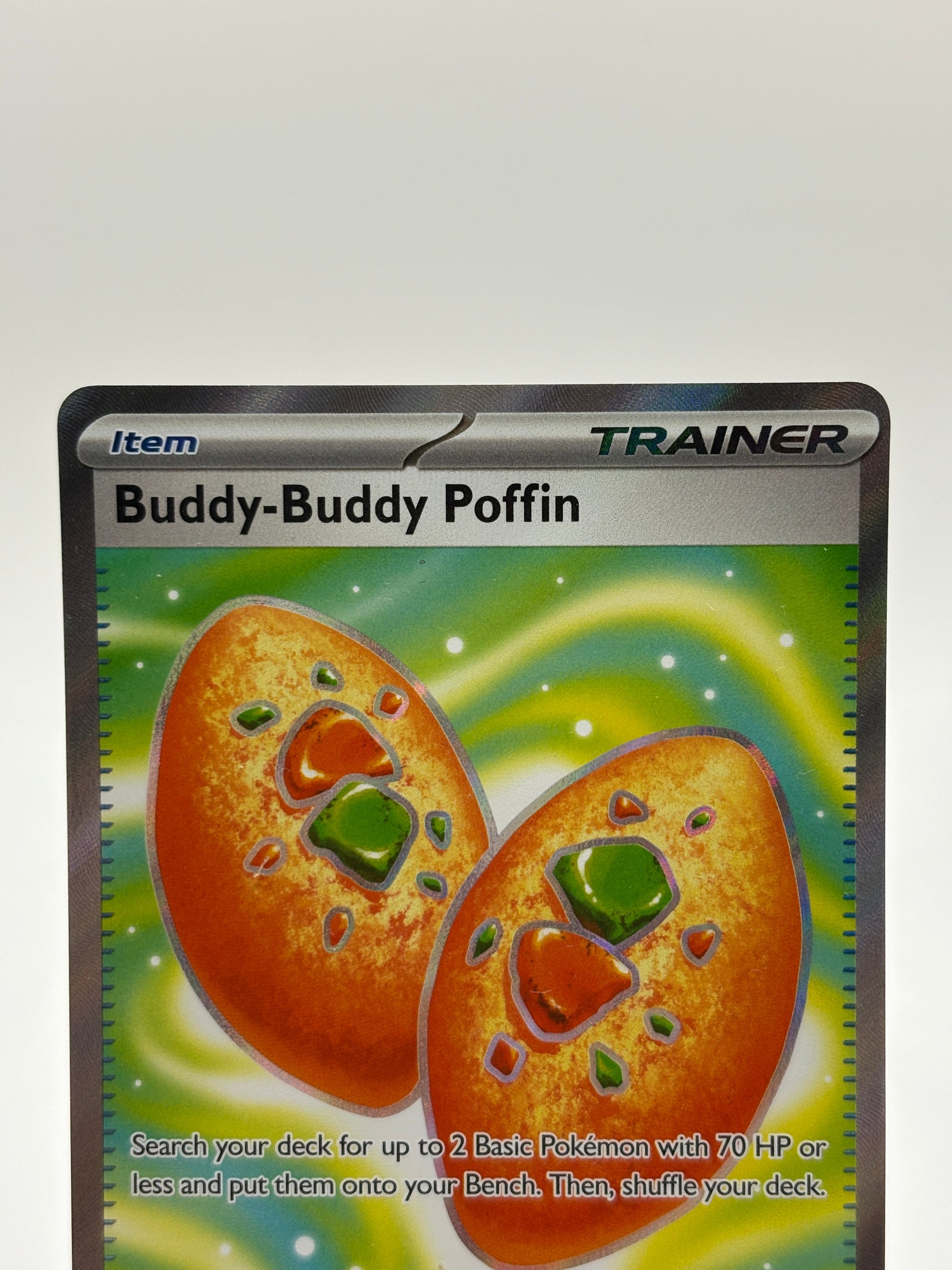 Pokemon TCG Mega Evolution - Buddy-Buddy Poffin 167/132 Ultra Rare Full Art NM FRENLY BRICKS - Open 7 Days