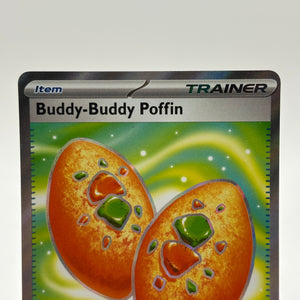 Pokemon TCG Mega Evolution - Buddy-Buddy Poffin 167/132 Ultra Rare Full Art NM FRENLY BRICKS - Open 7 Days