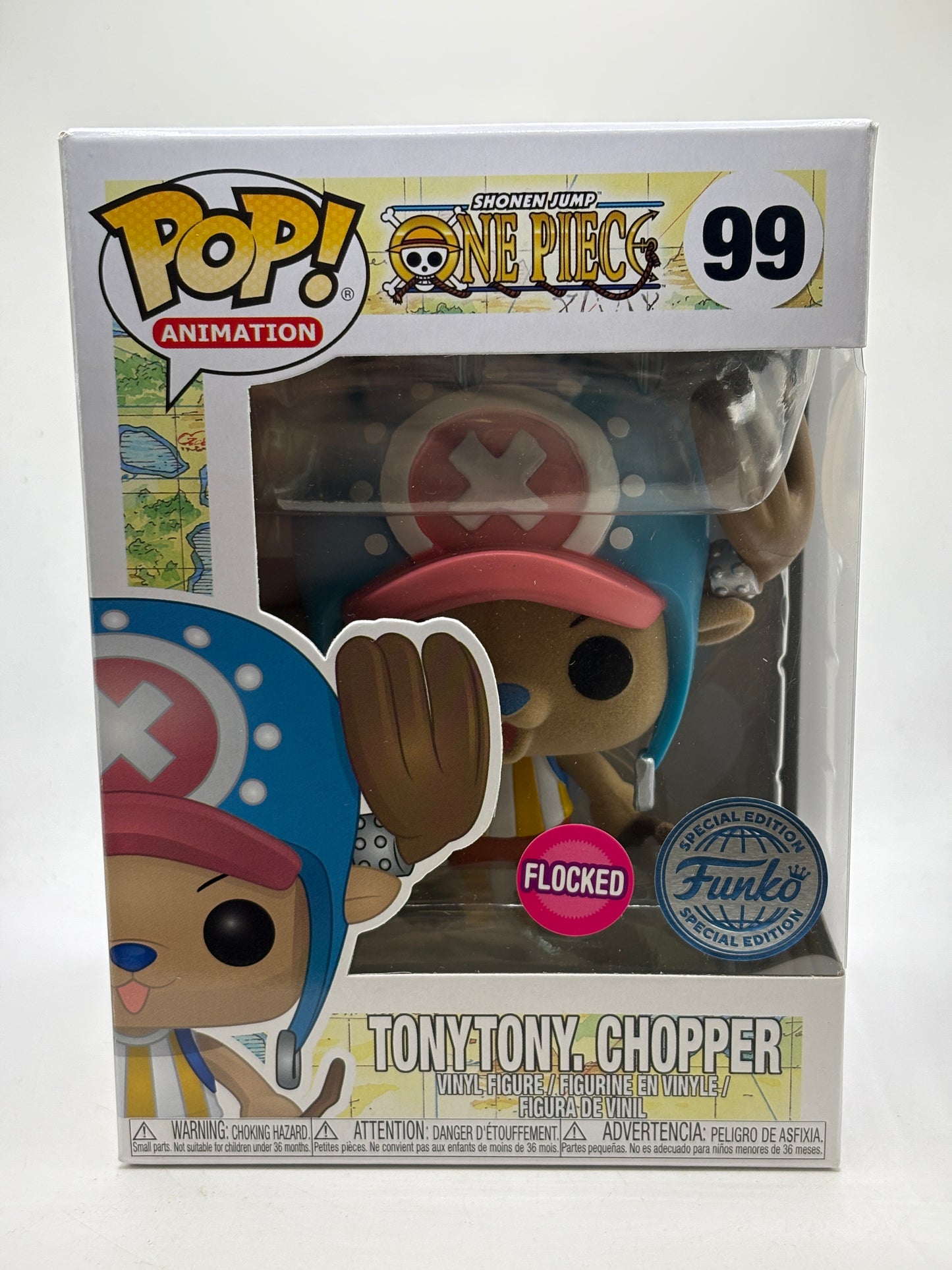 Funko POP! Animation One Piece #99 Tonytony. Chopper Flocked Special Edition