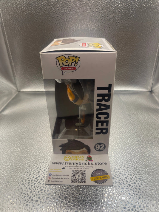 Funko Pop! Games Overwatch #92 Tracer FRENLY BRICKS - Open 7 Days