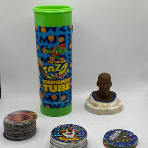 Michael Jordan Space Jam Tazo The Official Tournament Tube Looney Tunes FRENLY BRICKS - Open 7 Days