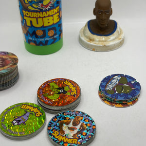Michael Jordan Space Jam Tazo The Official Tournament Tube Looney Tunes FRENLY BRICKS - Open 7 Days