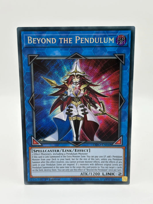 Beyond the Pendulum Yu-Gi-Oh! DIFO-EN048 1st Secret Rare LP FRENLY BRICKS - Open 7 Days