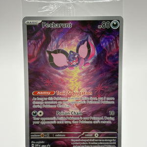 Pokemon TCG SVP Promos - Pecharunt SVP 129 Black Star Promo Illustration Sealed FRENLY BRICKS - Open 7 Days