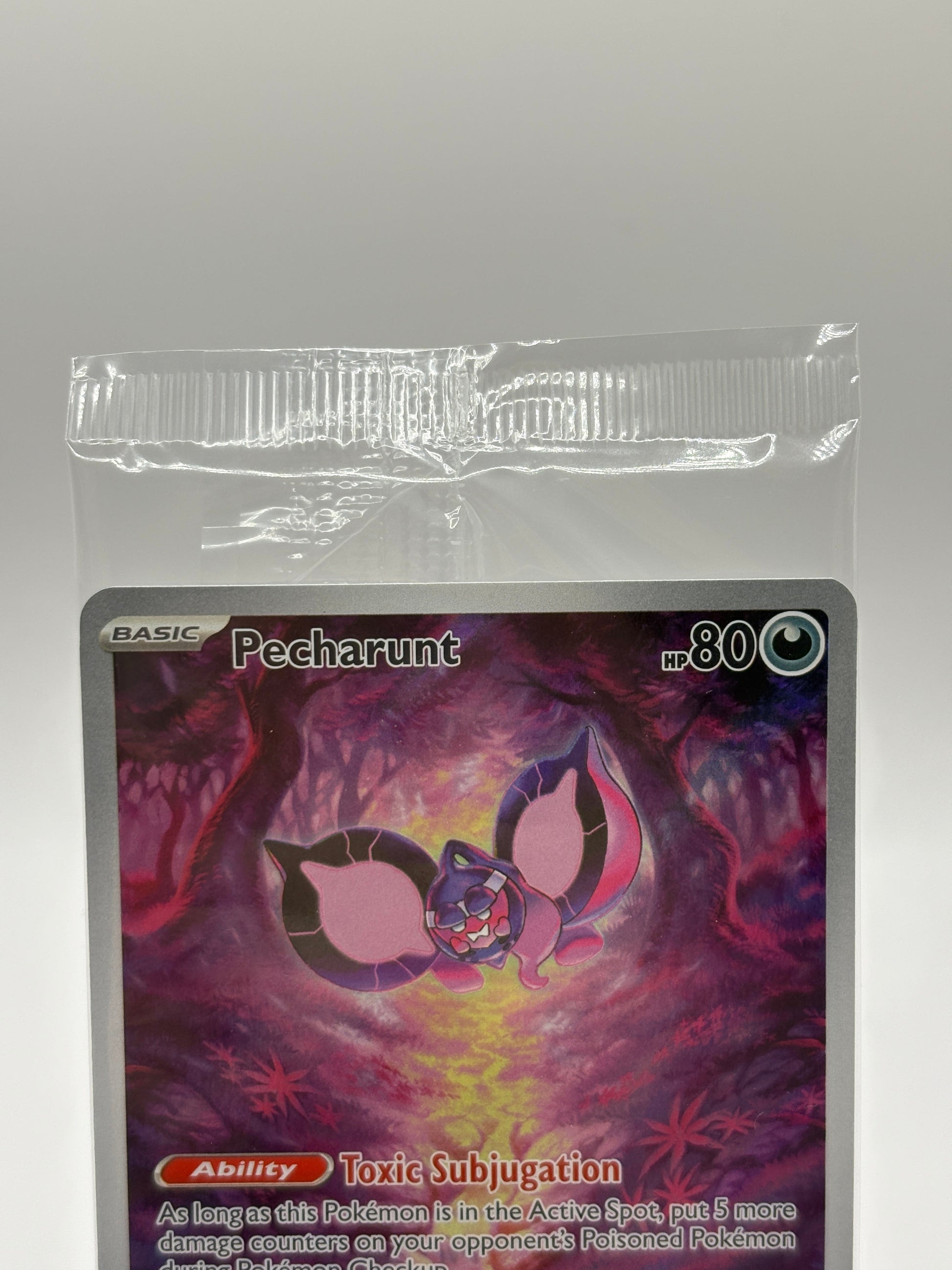 Pokemon TCG SVP Promos - Pecharunt SVP 129 Black Star Promo Illustration Sealed FRENLY BRICKS - Open 7 Days