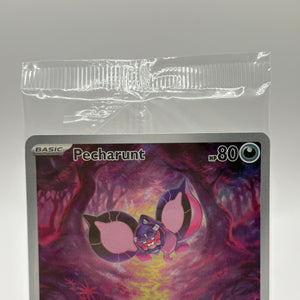 Pokemon TCG SVP Promos - Pecharunt SVP 129 Black Star Promo Illustration Sealed FRENLY BRICKS - Open 7 Days