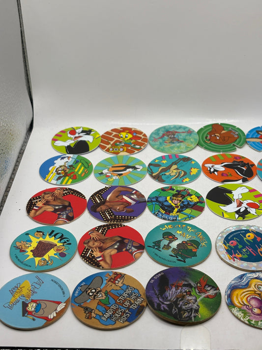 Vintage Tazo’s Assorted Lot Bulk - Looney Toons & more FRENLY BRICKS - Open 7 Days
