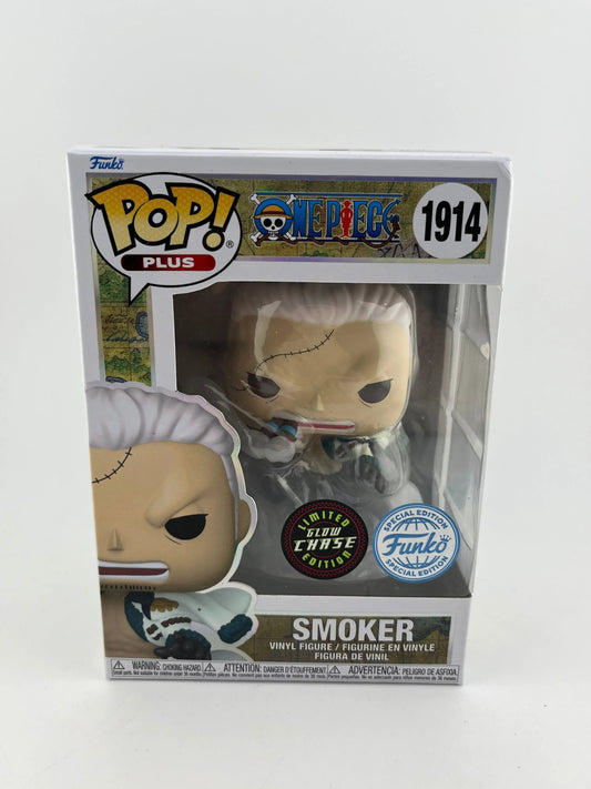 Funko POP Animation One Piece Smoker Vinyl Figure #1914 Glow Chase Ltd Edition FRENLY BRICKS - Open 7 Days