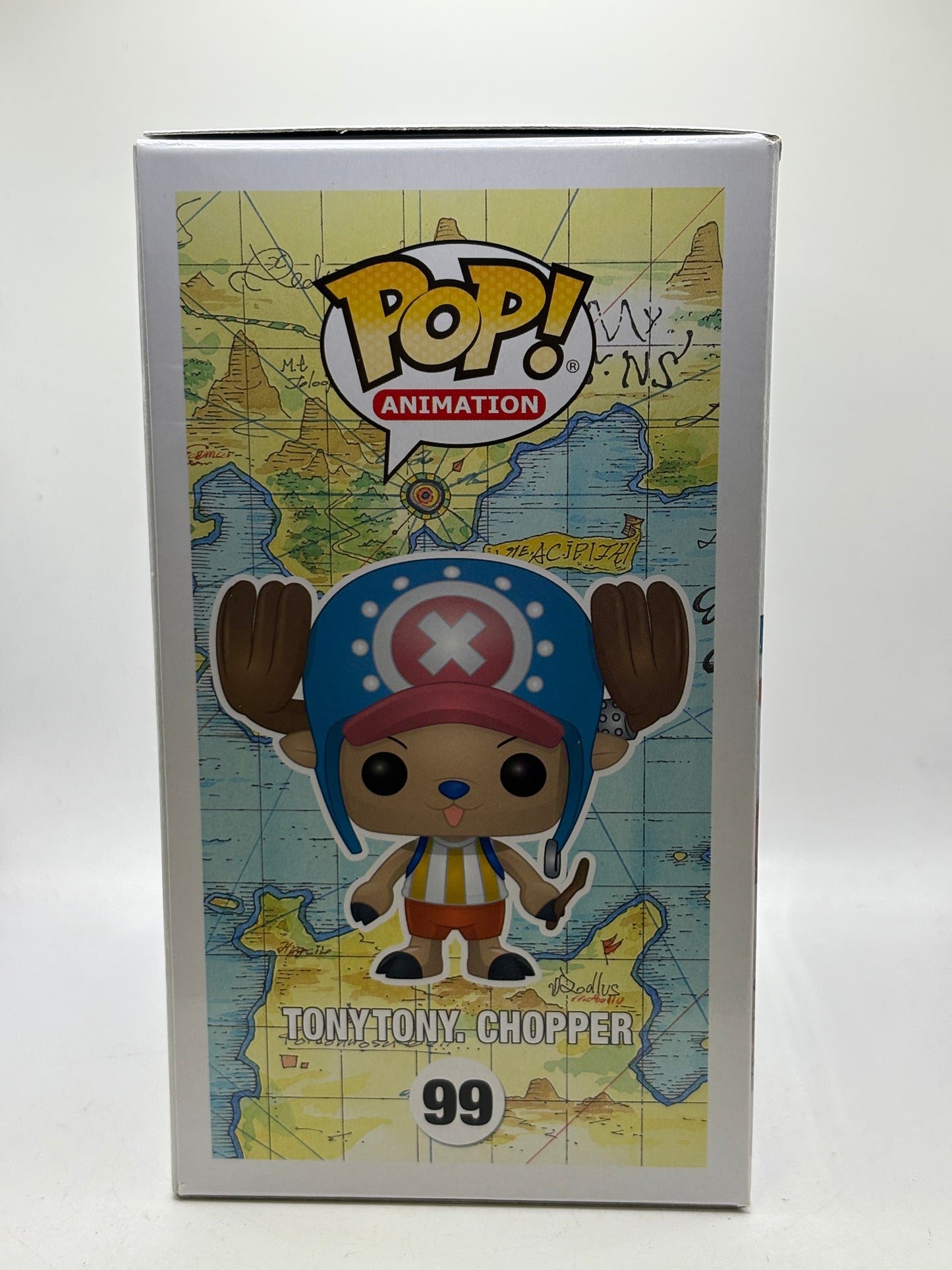 Funko POP! Animation One Piece #99 Tonytony. Chopper Flocked Special Edition (1)