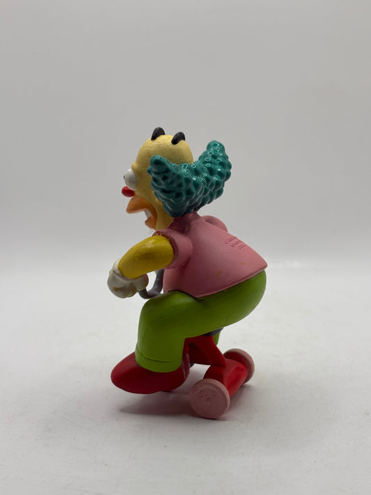 Vintage Krusty the Clown Tricycle Figure The Simpsons 2005 Riding a Bike FRENLY BRICKS - Open 7 Days
