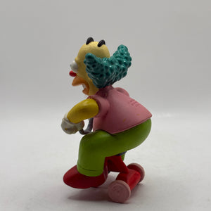 Vintage Krusty the Clown Tricycle Figure The Simpsons 2005 Riding a Bike FRENLY BRICKS - Open 7 Days
