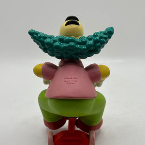 Vintage Krusty the Clown Tricycle Figure The Simpsons 2005 Riding a Bike FRENLY BRICKS - Open 7 Days