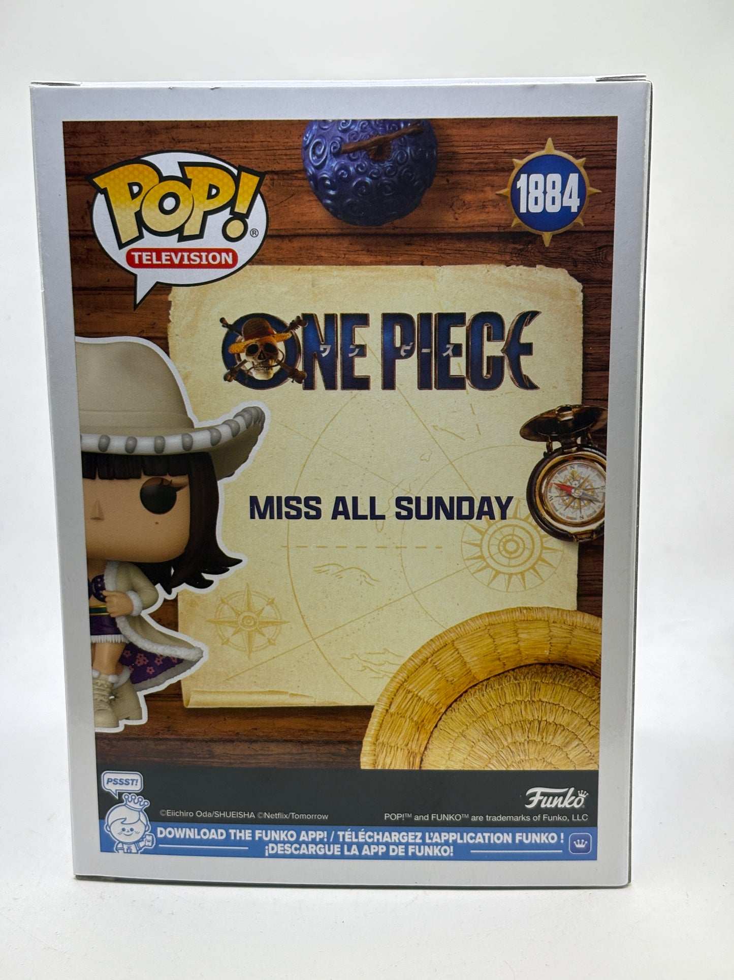 Funko POP! Television One Piece #1884 Miss All Sunday Vinyl Figure