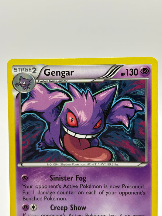 Pokemon TCG Breakthrough - Gengar 60/162 Non Holo Deck Exclusive LP FRENLY BRICKS - Open 7 Days