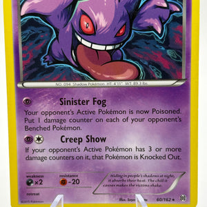 Pokemon TCG Breakthrough - Gengar 60/162 Non Holo Deck Exclusive LP FRENLY BRICKS - Open 7 Days