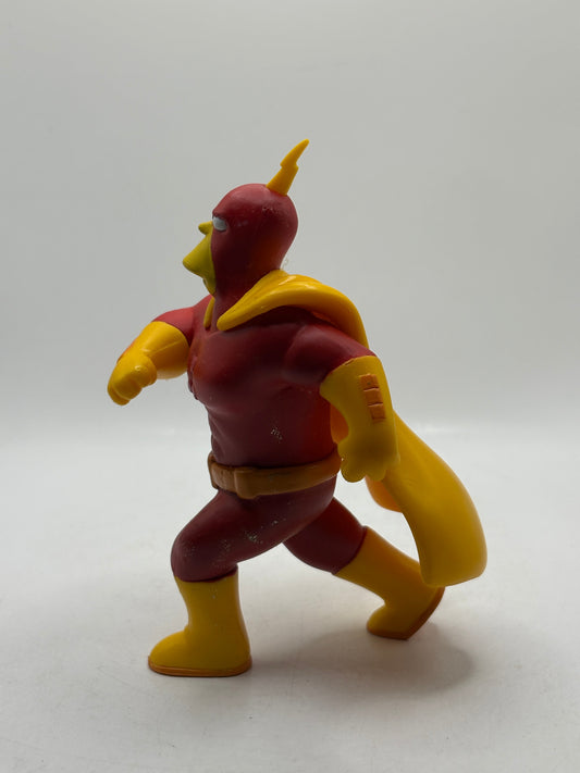 Vintage The Simpsons Homer Simpson As Radioactive Man Figure 2006 FRENLY BRICKS - Open 7 Days