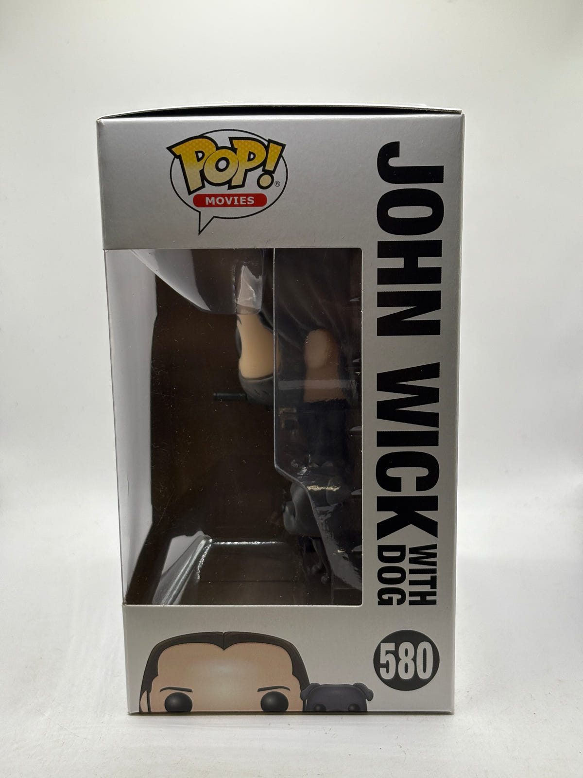Funko POP! Movies John Wick #580 John Wick with Dog Vinyl Figure image 2