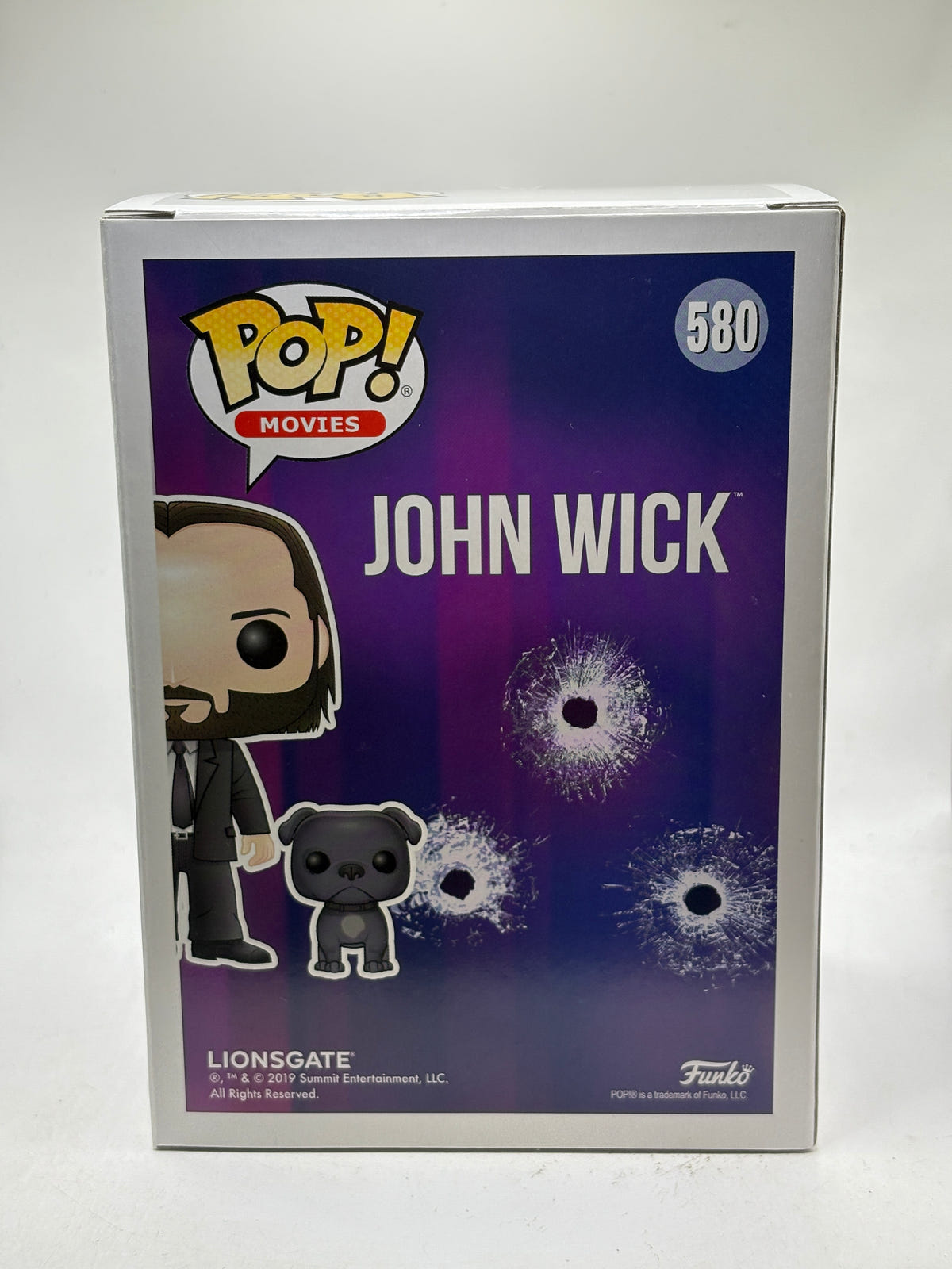 Funko POP! Movies John Wick #580 John Wick with Dog Vinyl Figure image 3
