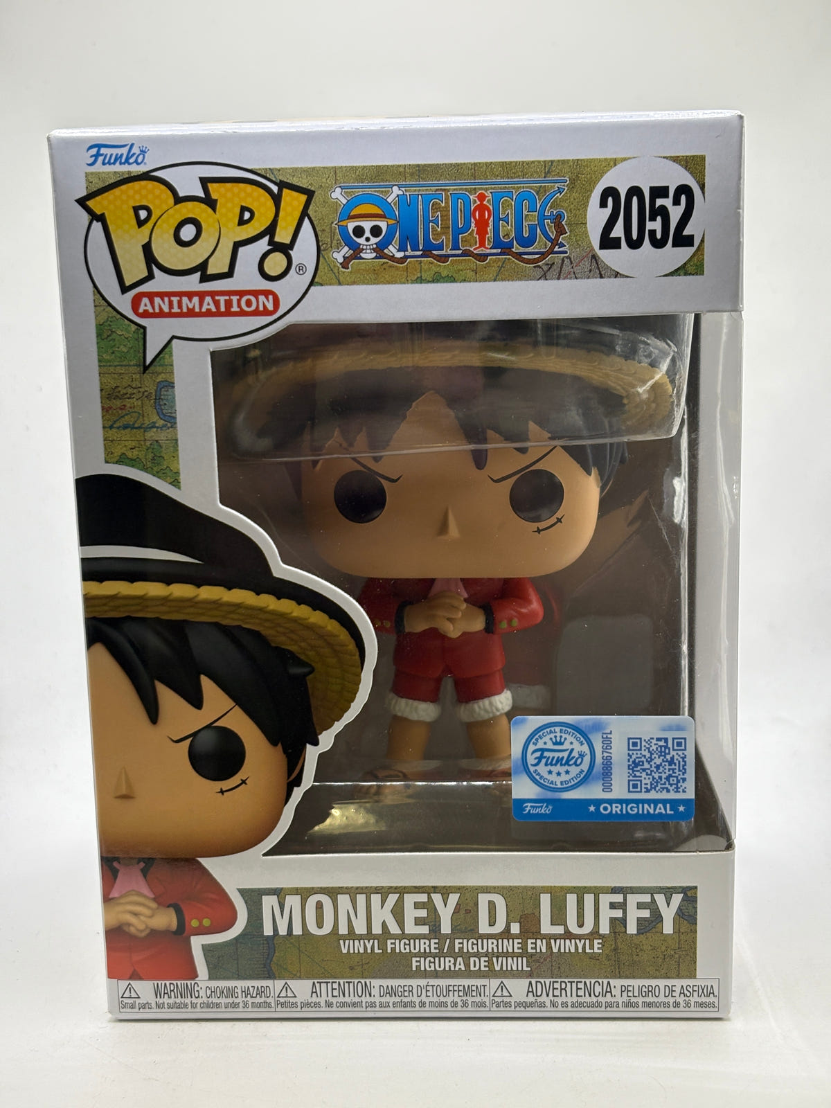 Funko POP! Animation One Piece #2052 Monkey D. Luffy Vinyl Figure image 1