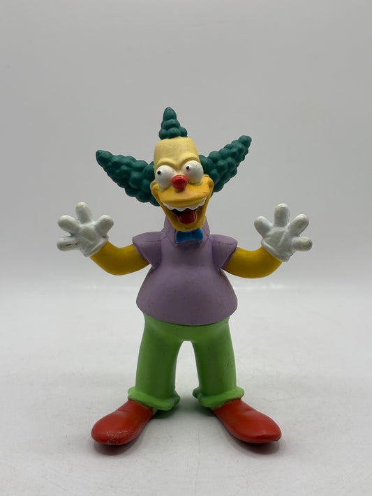 The Simpsons Krusty The Clown Action Figure 2005 TPF Fox 3.5" FRENLY BRICKS - Open 7 Days