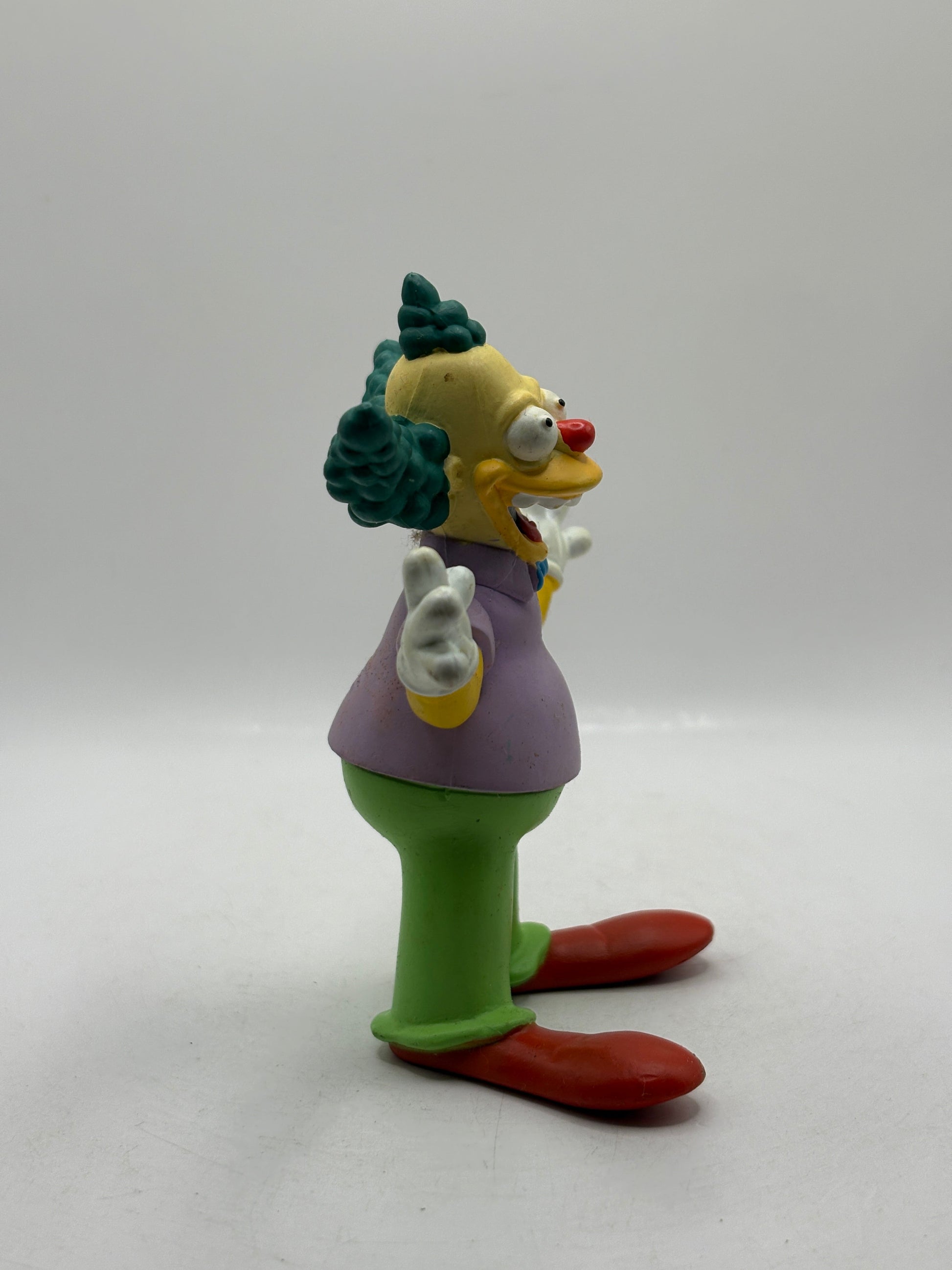 The Simpsons Krusty The Clown Action Figure 2005 TPF Fox 3.5" FRENLY BRICKS - Open 7 Days