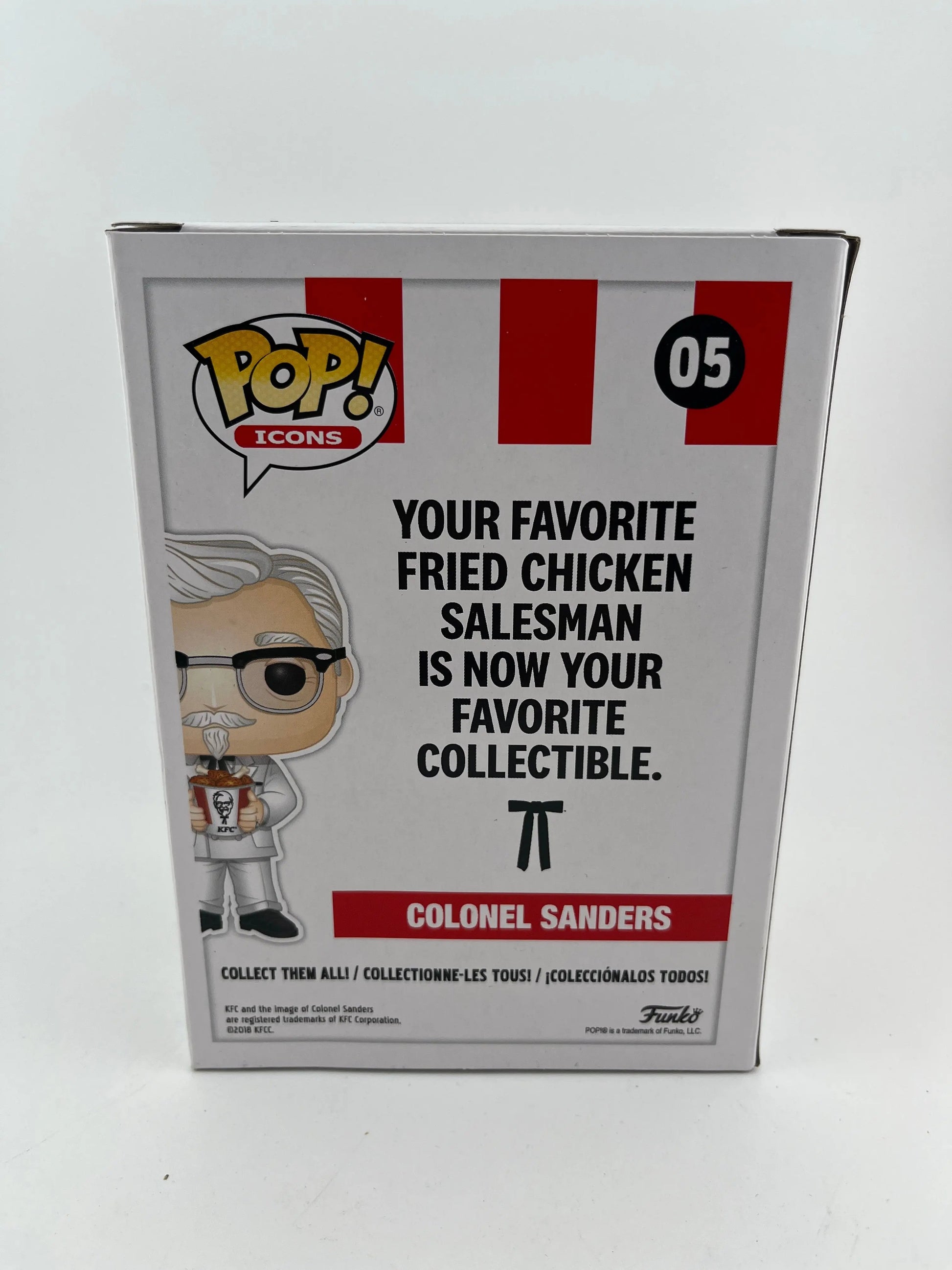 Funko POP Icons KFC Colonel Sanders #05 Exclusive New in Box + Combined Shipping FRENLY BRICKS - Open 7 Days