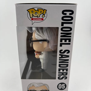 Funko POP Icons KFC Colonel Sanders #05 Exclusive New in Box + Combined Shipping FRENLY BRICKS - Open 7 Days