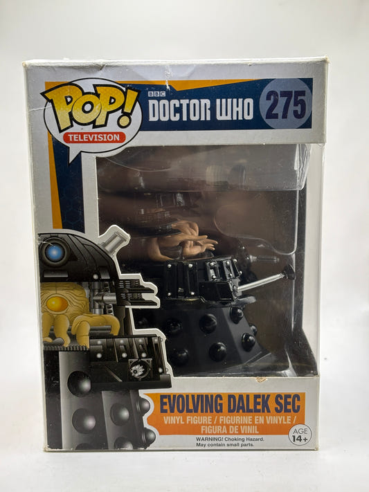 Funko POP! Television Doctor Who #275 Evolving Dalek Sec Vinyl Figure Box DMG