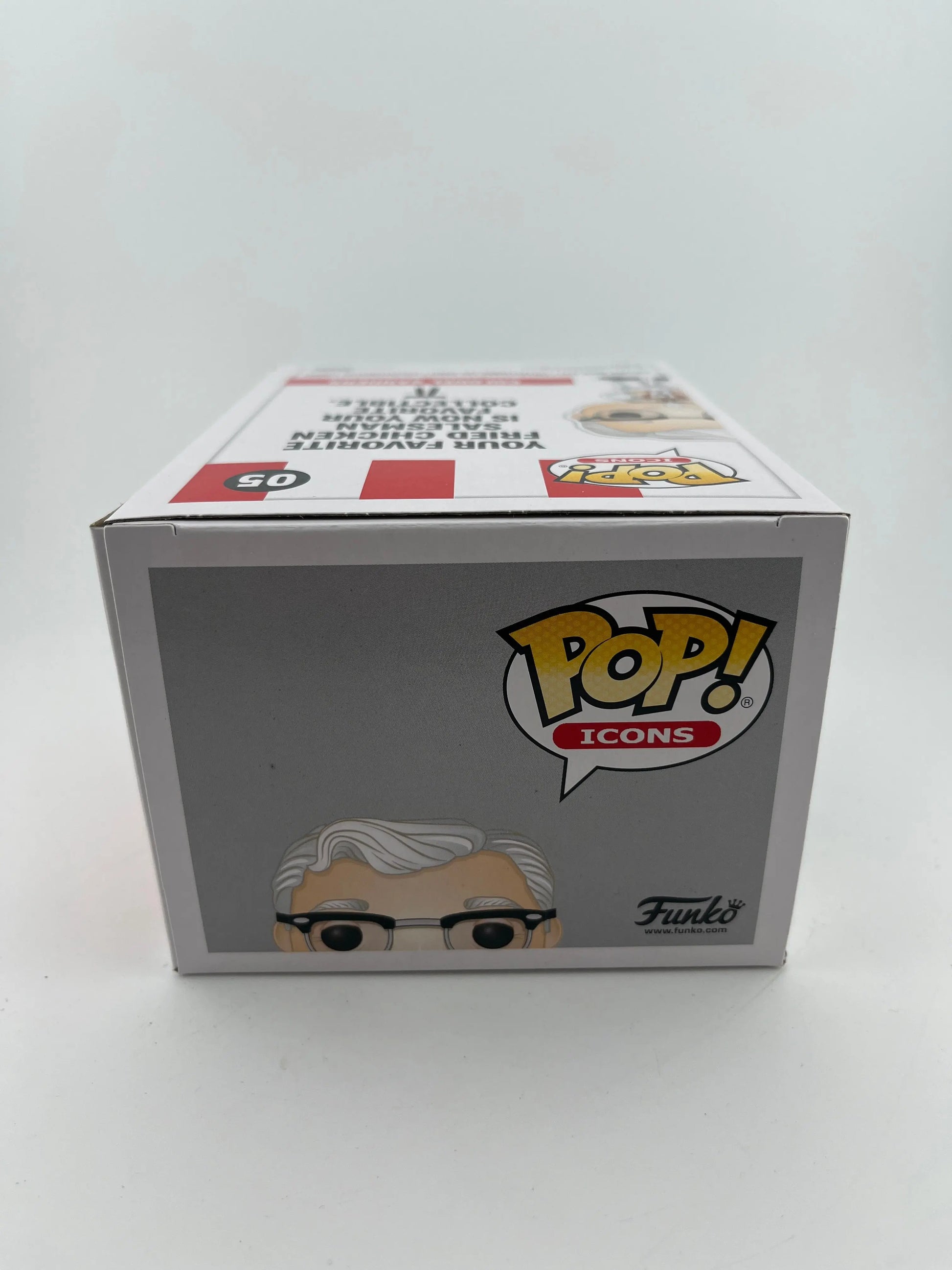Funko POP Icons KFC Colonel Sanders #05 Exclusive New in Box + Combined Shipping FRENLY BRICKS - Open 7 Days