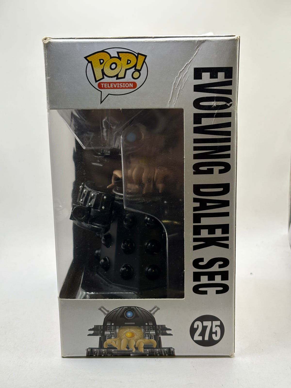 Funko POP! Television Doctor Who #275 Evolving Dalek Sec Vinyl Figure Box DMG image 2