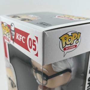 Funko POP Icons KFC Colonel Sanders #05 Exclusive New in Box + Combined Shipping FRENLY BRICKS - Open 7 Days