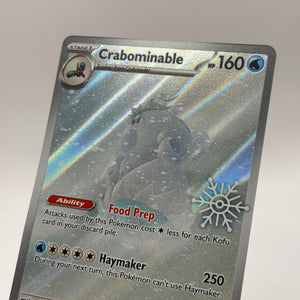Pokemon TCG Stellar Crown Holiday Calendar - Crabominable 149/142 NM FRENLY BRICKS - Open 7 Days