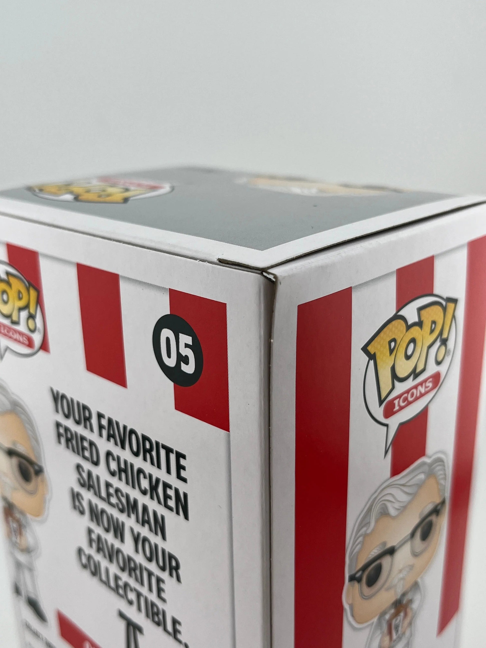 Funko POP Icons KFC Colonel Sanders #05 Exclusive New in Box + Combined Shipping FRENLY BRICKS - Open 7 Days