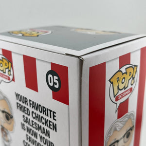 Funko POP Icons KFC Colonel Sanders #05 Exclusive New in Box + Combined Shipping FRENLY BRICKS - Open 7 Days