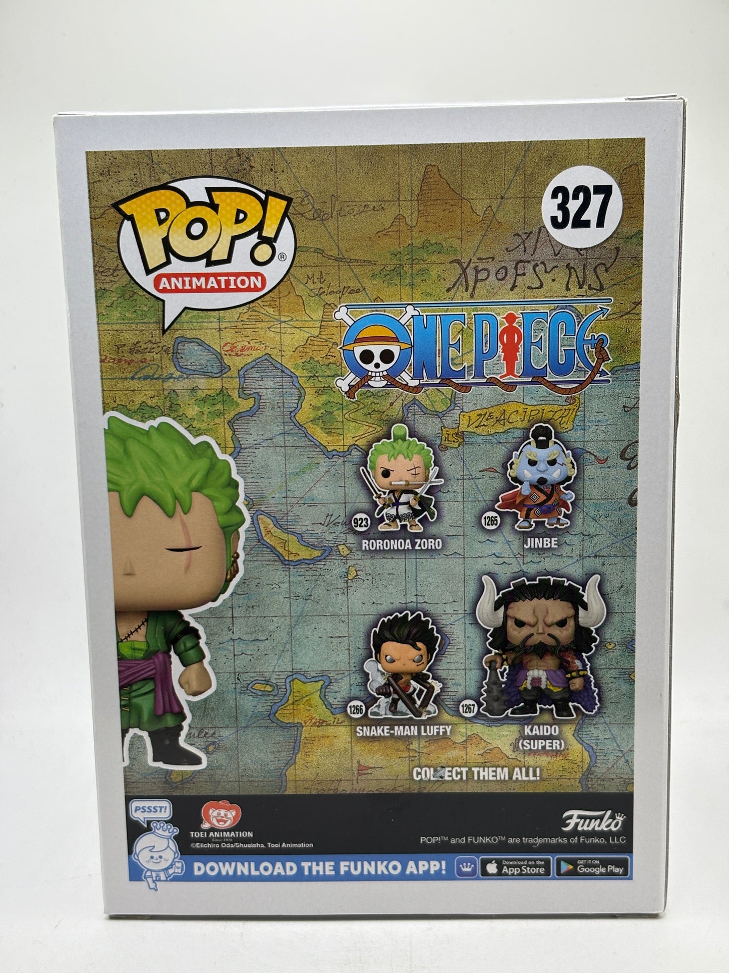 Funko POP! Animation One Piece #327 Roronoa Zoro Glow Special Edition