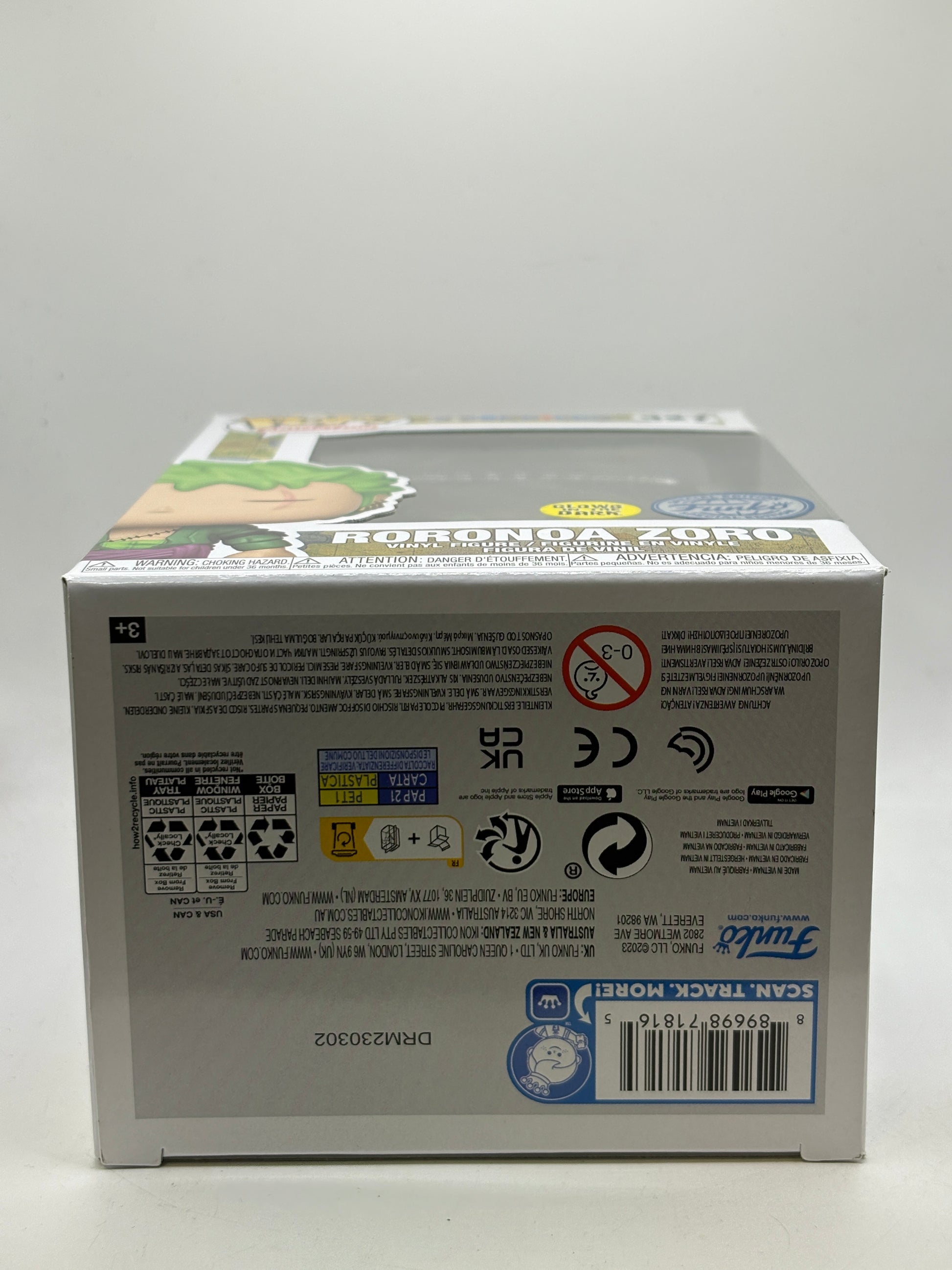 Funko POP! Animation One Piece #327 Roronoa Zoro Glow Special Edition image 6
